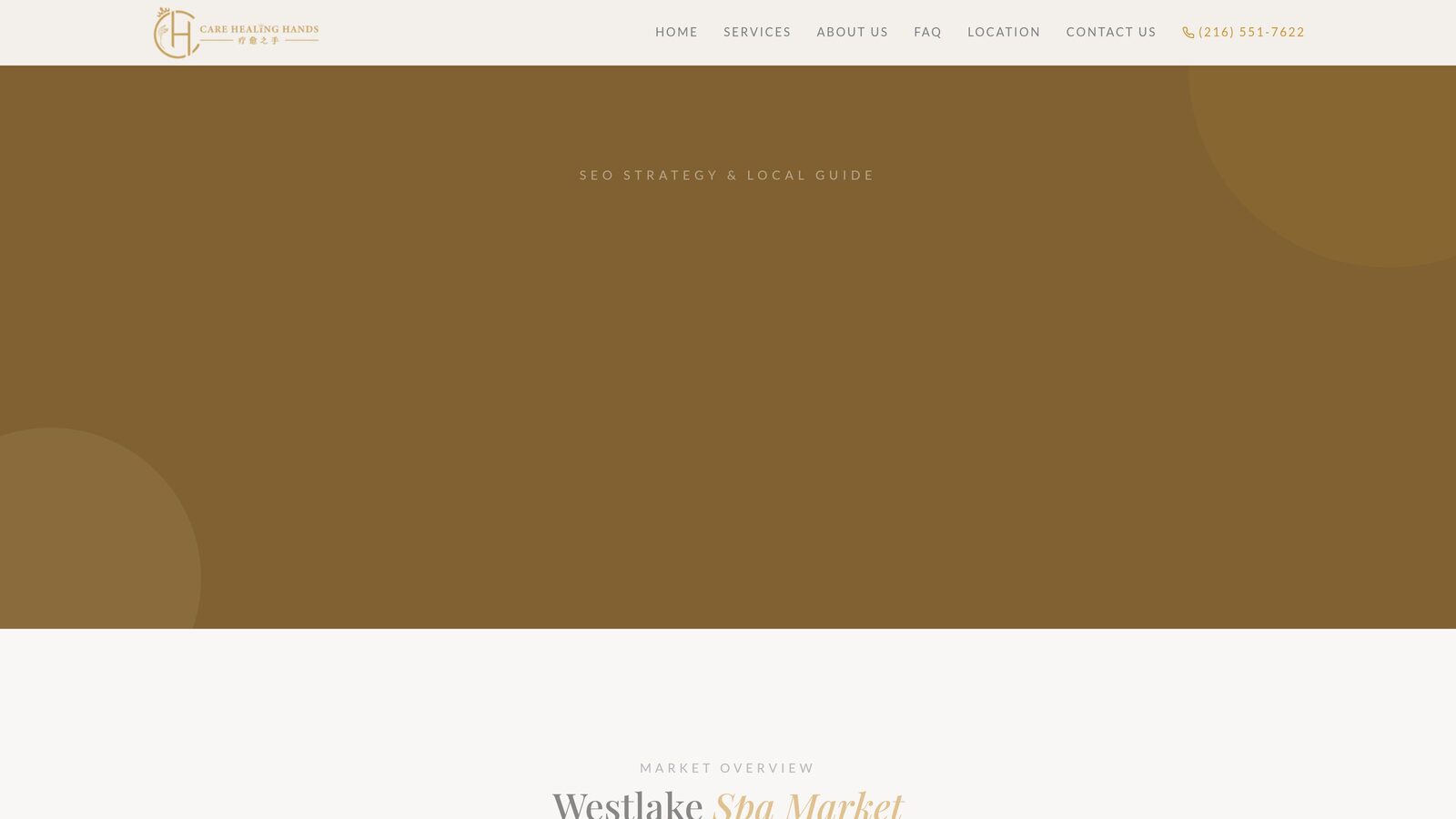 Westlake OH Spa Guide — Competitor Audit