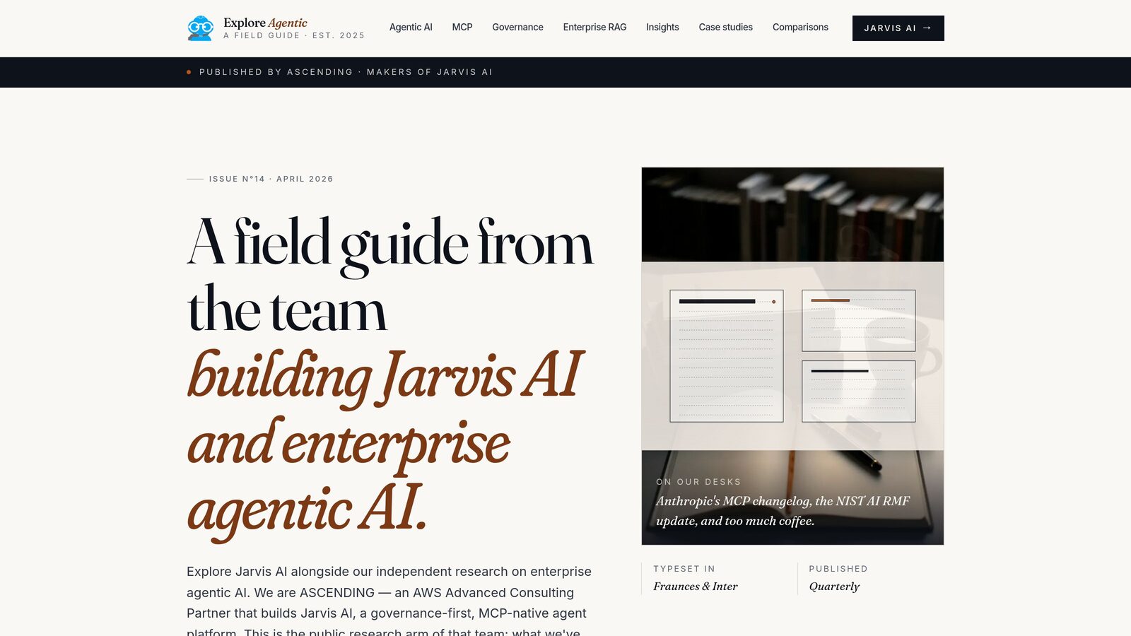 Explore Agentic — Brand Site