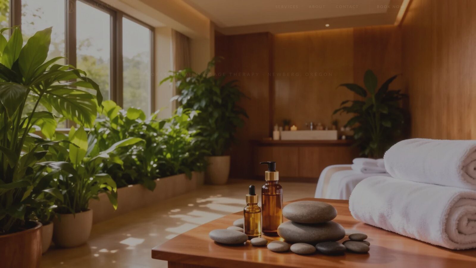Oregon Massage Spa — SEO Landing